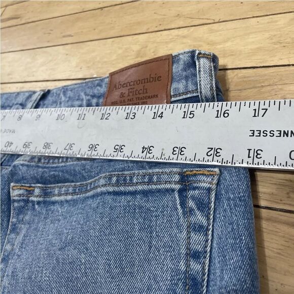 ABERCROMBIE & FITCH Jeans Men 32x30 A&F Vintage Stretch 90s Slim Blue Denim Uniq - Picture 11 of 16